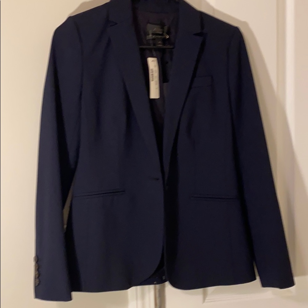 Navy J Crew Blazer